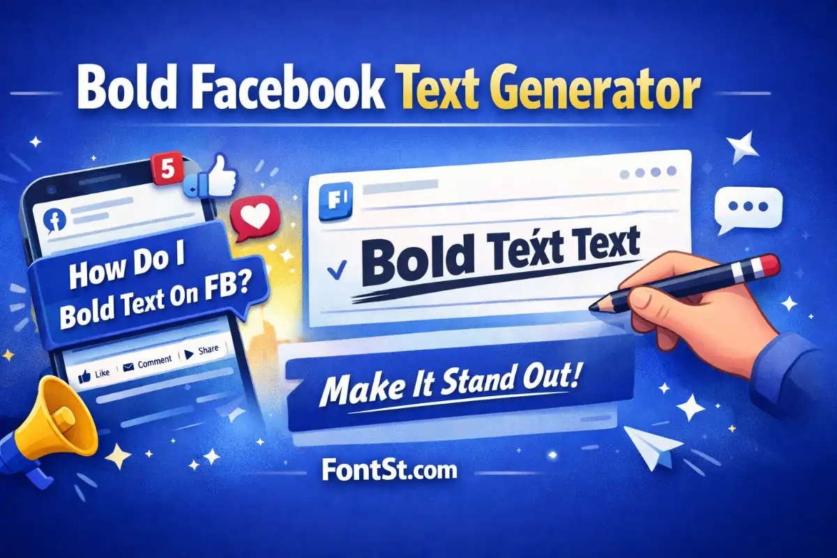 Bold Facebook Text Generator