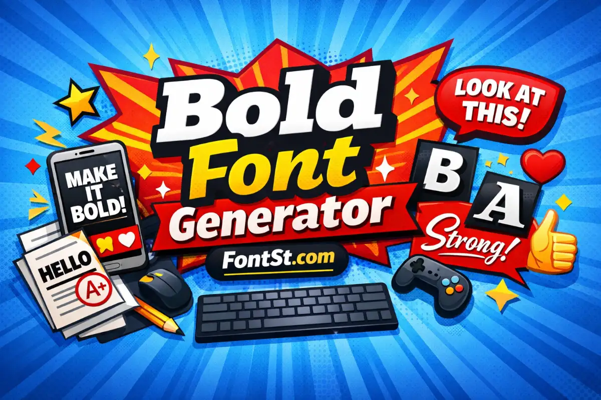 Bold Font Generator