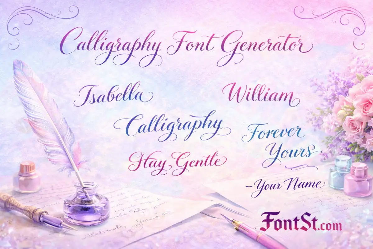 Calligraphy Font