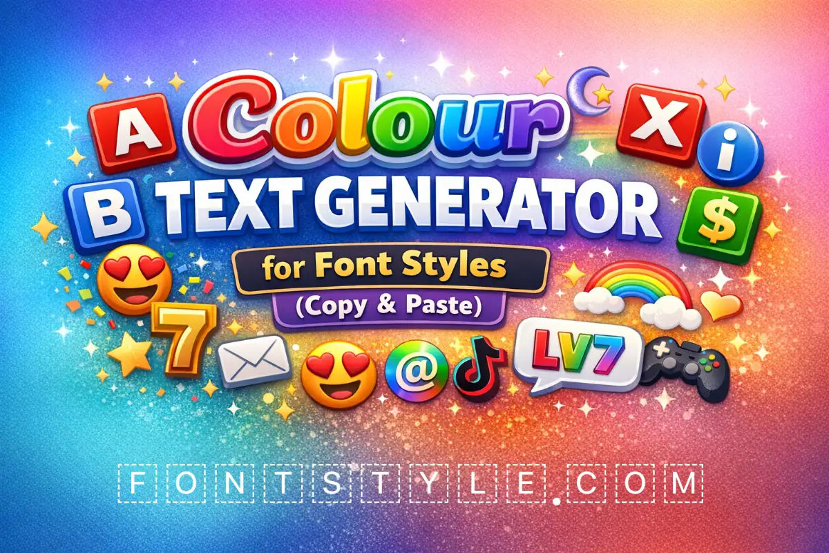 Colour Text Generator