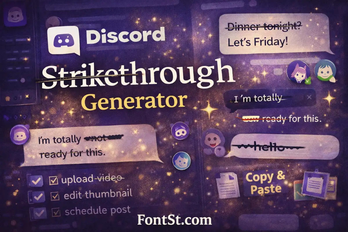 Discord Strikethrough