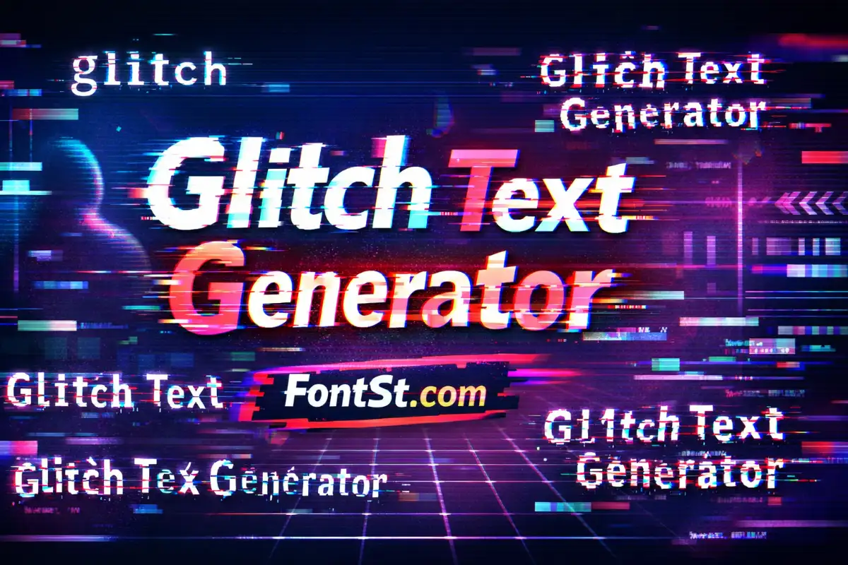 Glitch Text Generator