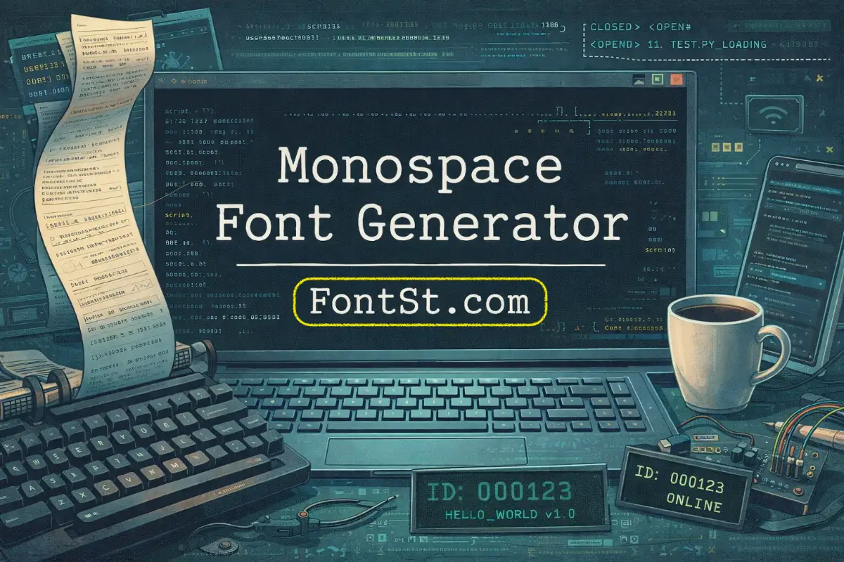 Monospace Font