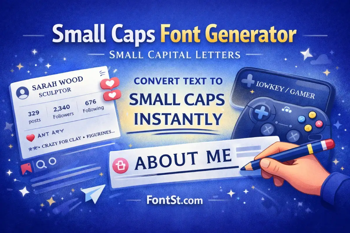 Small Caps Font