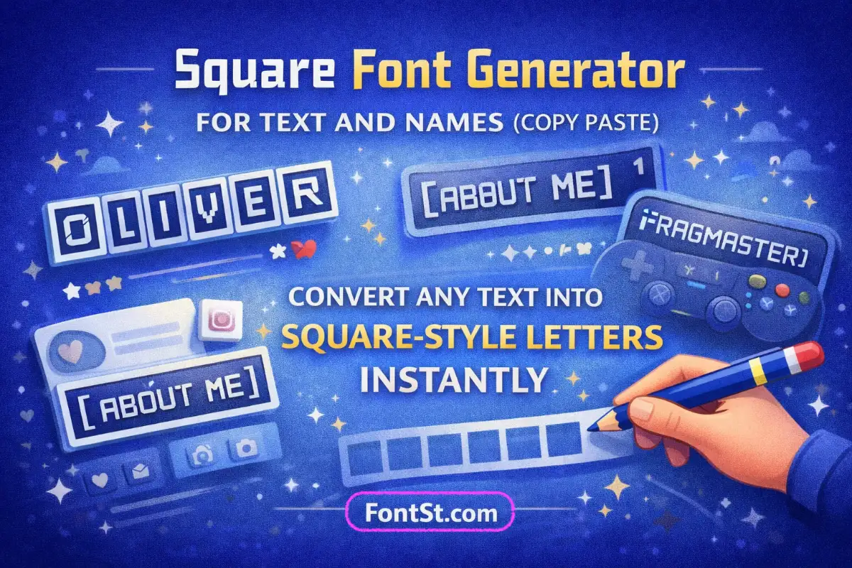 Square Font