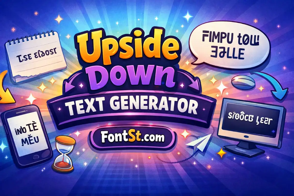 Upside Down Text Generator