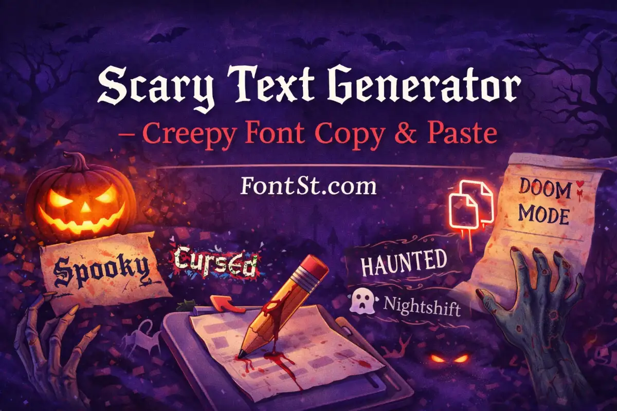 Creepy text generator