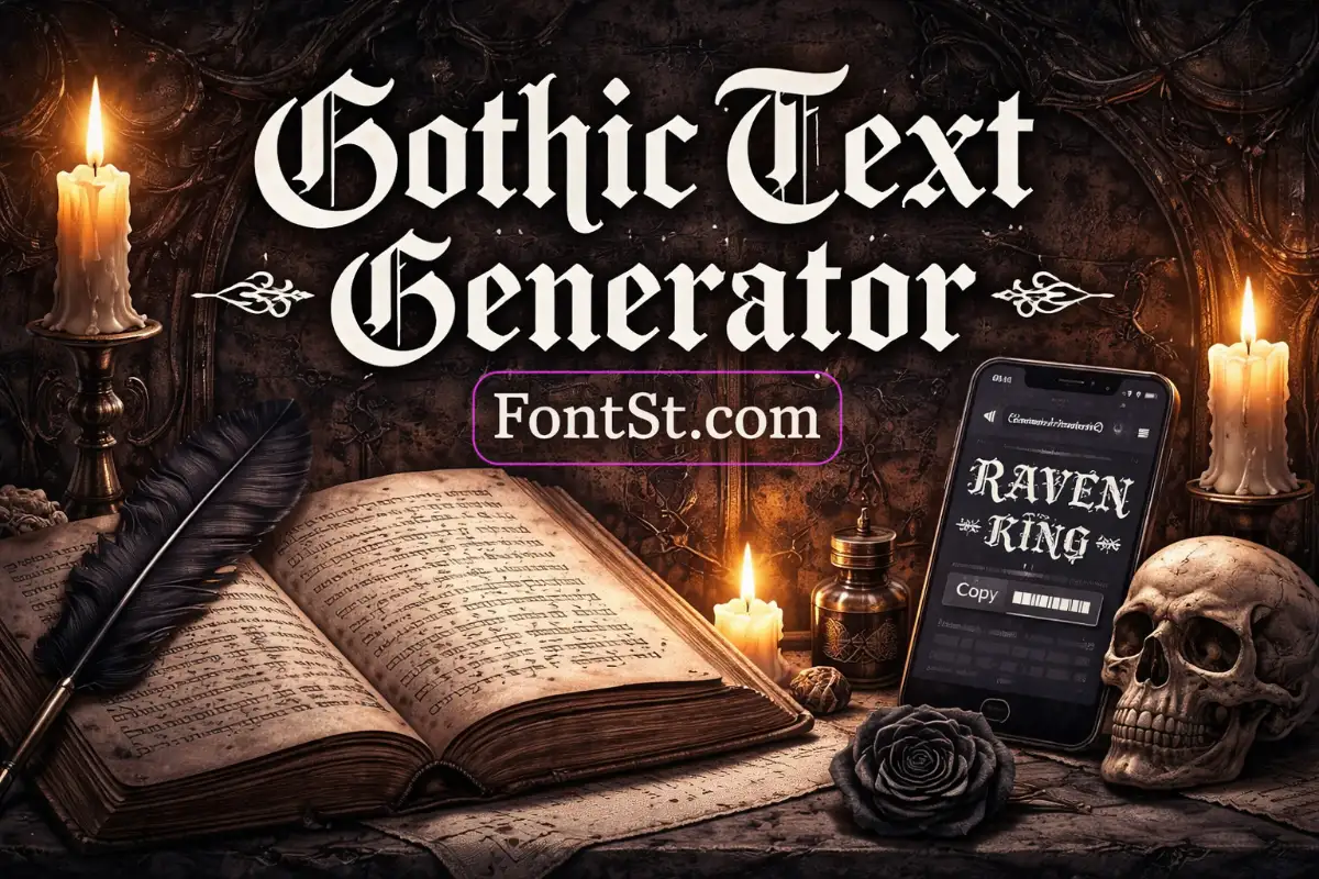 Gothic Text Generator