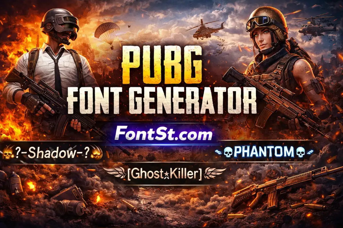 PUBG Font