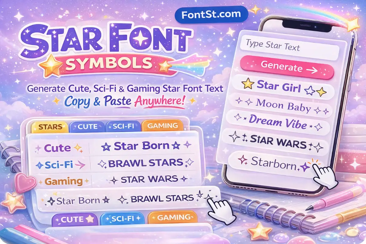 Star Font
