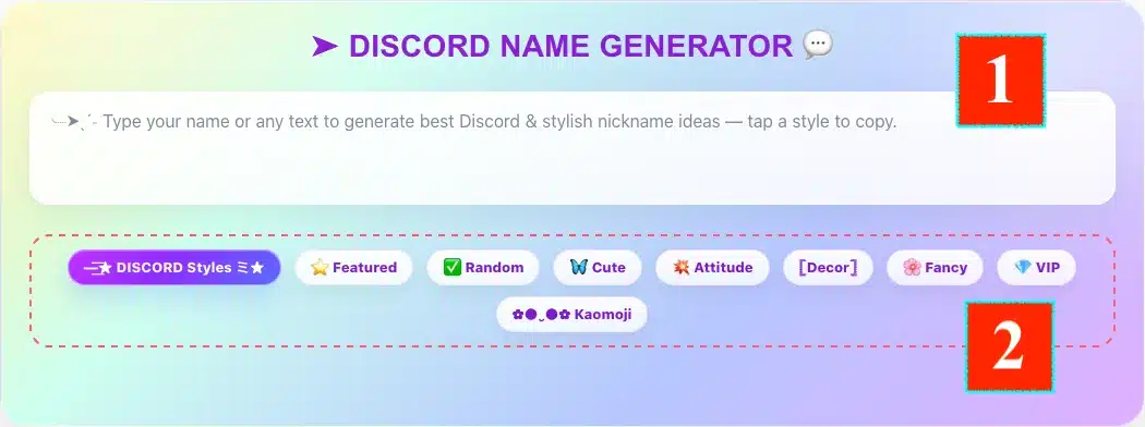 How to Use the Discord Nickname Generator